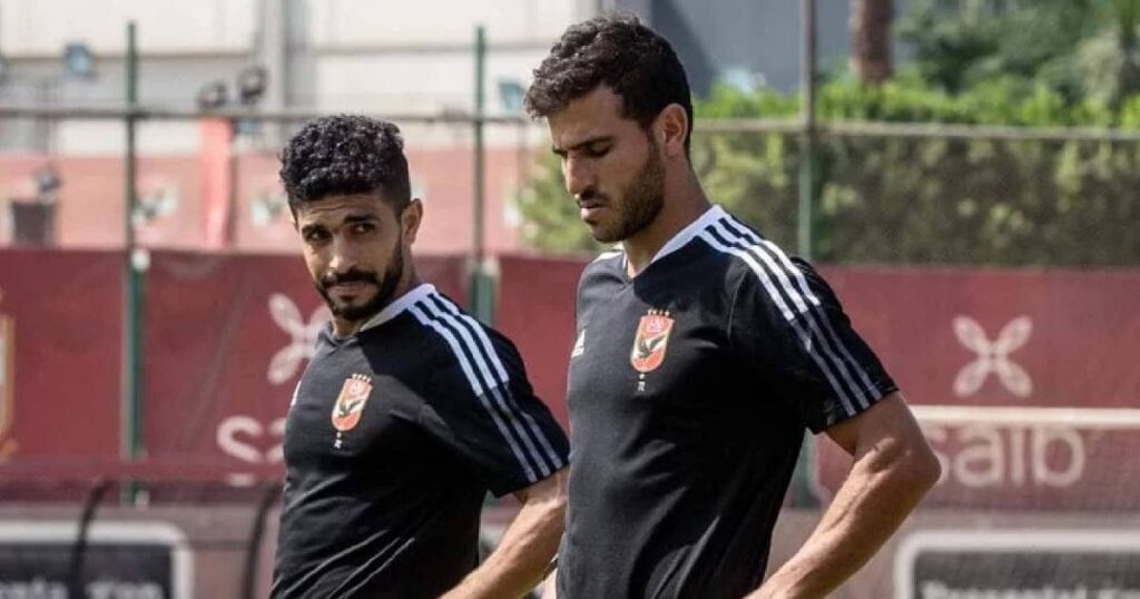 لاعب النادي الاهلي - أيمن أشرف
