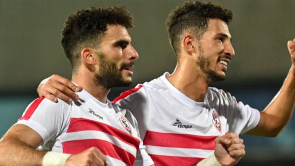 احمد فتوح واحمد سيد زيزو - لاعبي نادي الزمالك