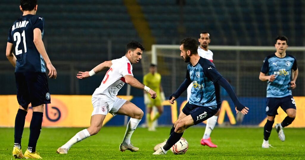 مباراة الزمالك وبيراميدز