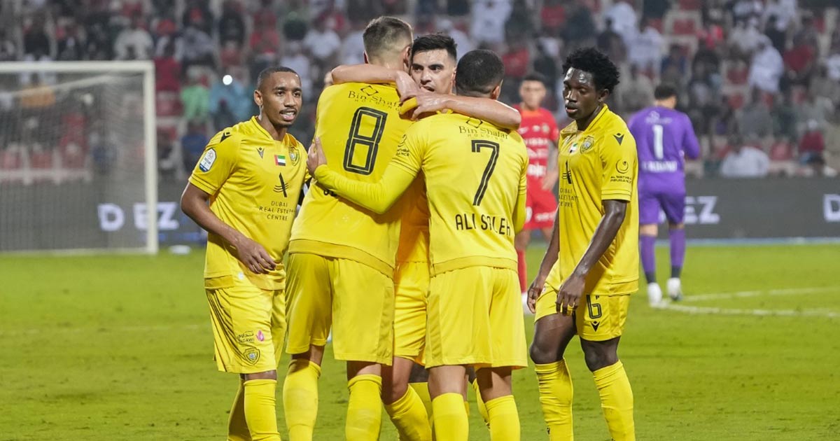 الوصل يهزم شباب الأهلي بثنائية في استاد راشد