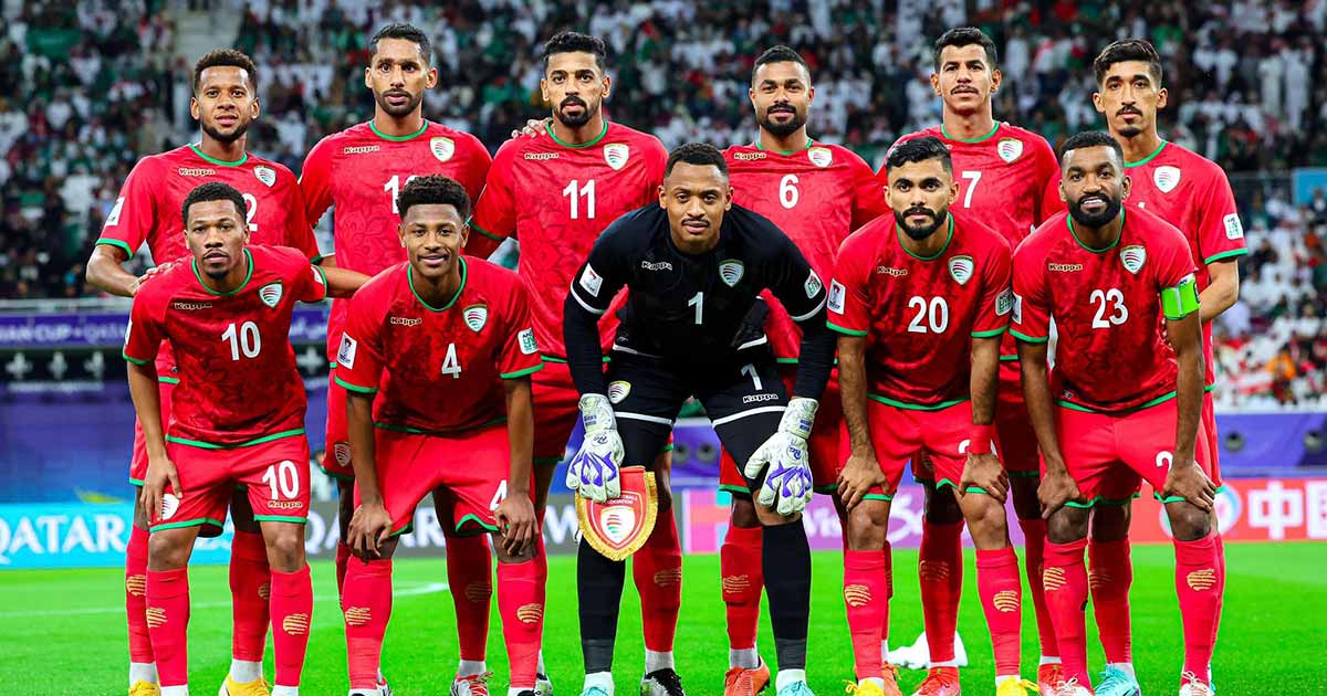 ترتيب مجموعة منتخب عُمان في تصفيات كأس العالم 2026