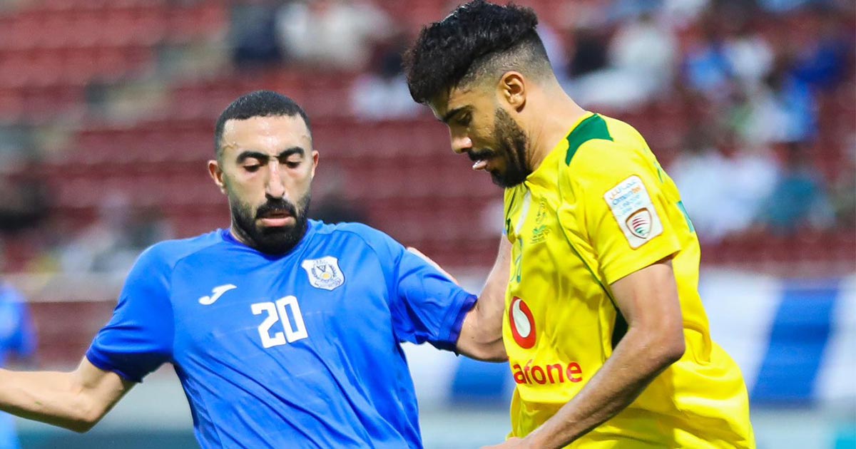 السيب يوقف قطار النصر في دوري عمانتل بهدفي المشيفري والغساني