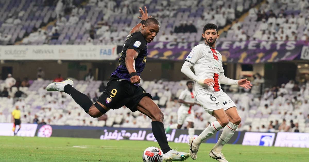 التعادل مع الجزيرة يُبدد آمال العين في المنافسة على لقب الدوري الإماراتي
