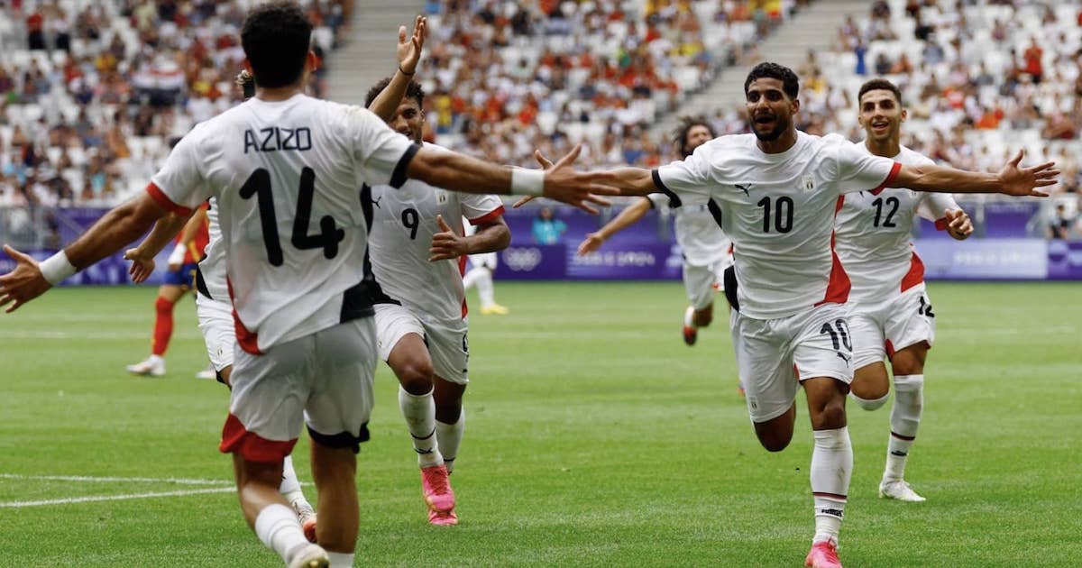 بثنائية إبراهيم عادل.. فوز تاريخي لمصر على إسبانيا في أولمبياد باريس