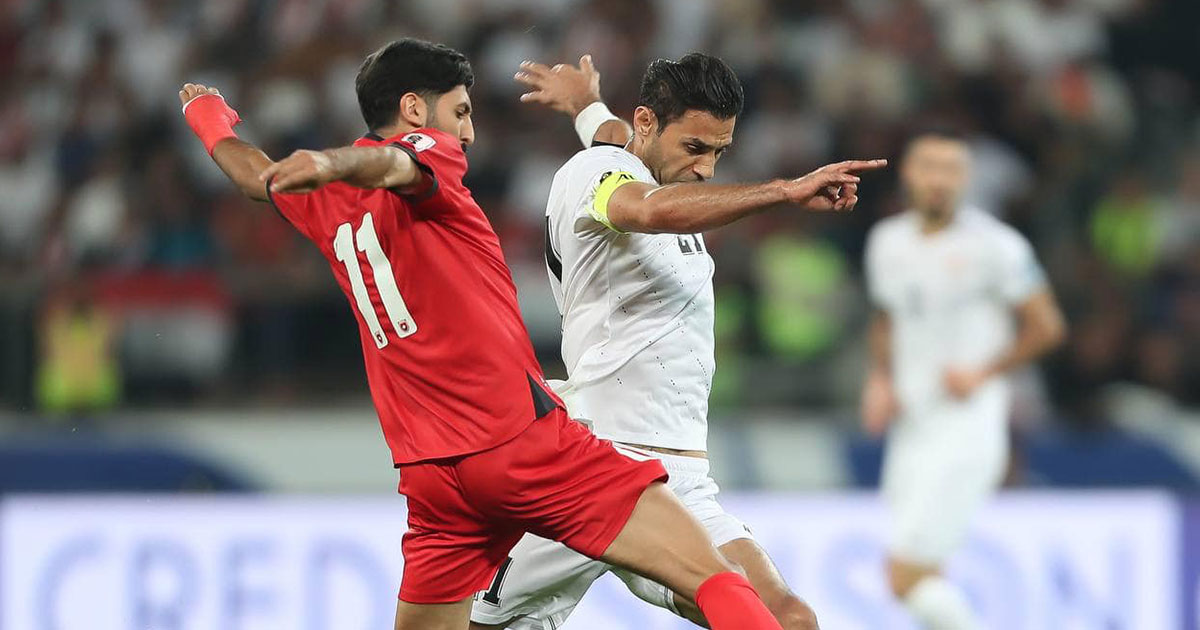 العراق يعجز عن التعويض ويكتفي بالتعادل السلبي مع الأردن